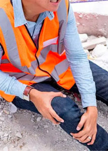 worker injured his knee on the job